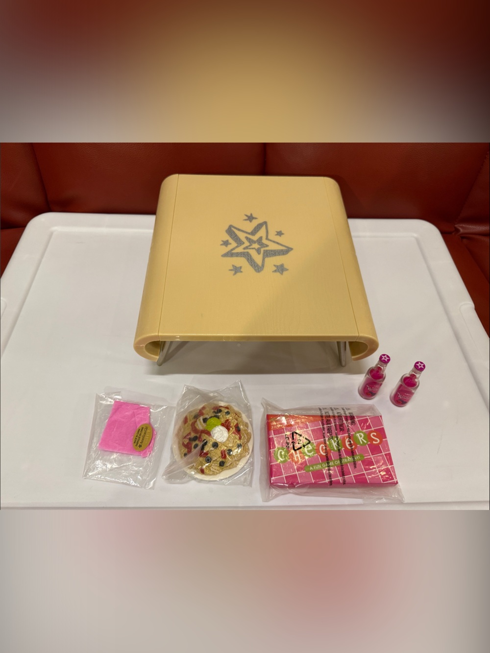 American Girl Fun & Games Table Set